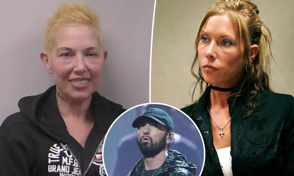 EX wa Eminem hatiani kwa kumg'ata askari.
