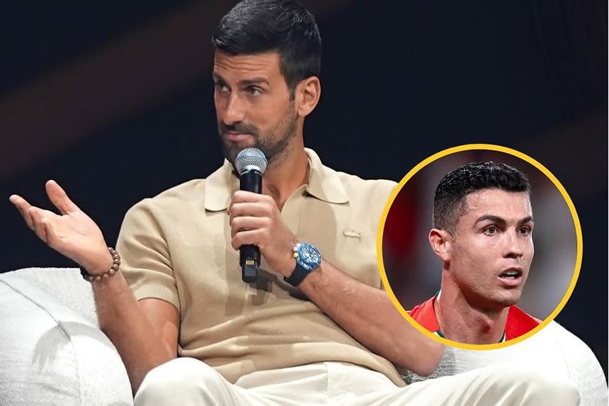 Djokovic agoma kustaafu akiwataja Ronaldo na James